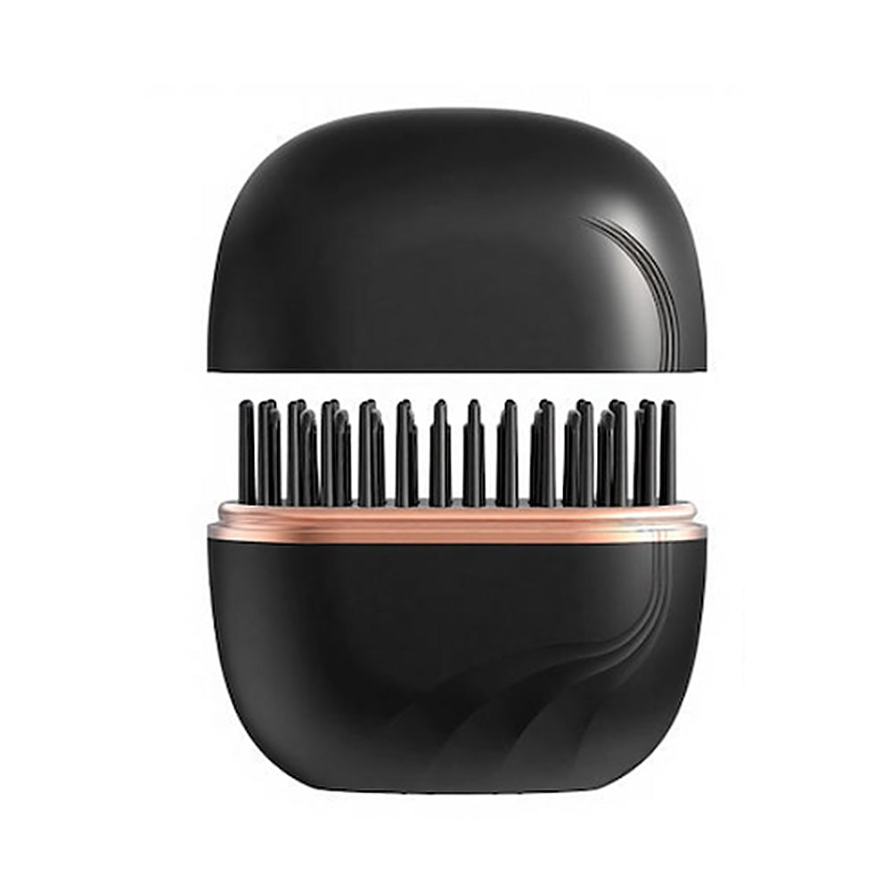 Brosse lissante sans fil OREVANYS noire avec capuchon de protection