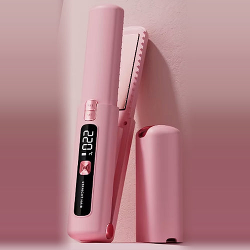Lisseur portable sans fil 2 en 1 OREVANYS rose